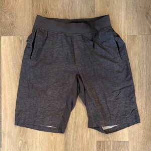lululemon athletica Men's Dark Gray Athletic Shorts - T.H.E. Short Linerless 11”